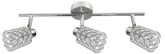 Lampa sufitowa York listwa regulowana 3-punktowa do korytarza metalowa