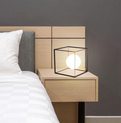 Table lamp black and gold 15cm Weert Ledea 50501048