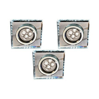 Plafon rotund + LED alb 3buc SS-22 99-54746