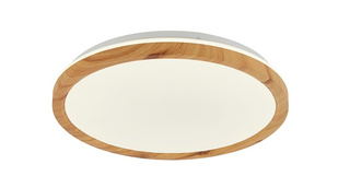 PLAFON KATO LED 16W WHITE, LIGHT WOOD
