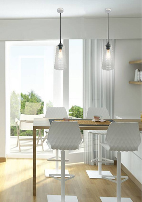 Plafonnier suspendu candellux manille 31-51240 e27 incolore