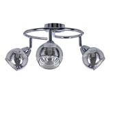 Plafoniera spirala 3X10W E14 LED crom FORT 98-62833