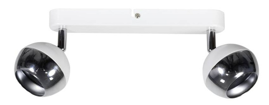 Bingo Strip 2 X Max 50W Gu10 Blanc/Chrome Sans Ampoules