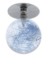 Ceiling luminaire blue glass ball SK-13 2264343