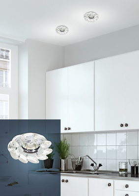 Plafon transparent cu cristale MR16 SK-77 Candellux 2222820