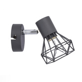 Applique simple fil gris 1X40W E14 Verve 91-60969