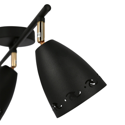 Ceiling lamp 3xE14 70cm COTY 93-67173 STRIP BLACK