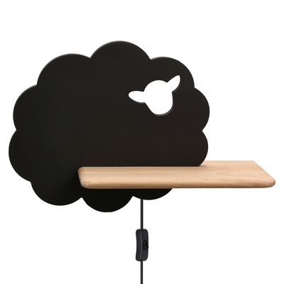 LED-Beleuchtungsregal 5W 4000K IQ Kids Sheep schwarz 21-85122