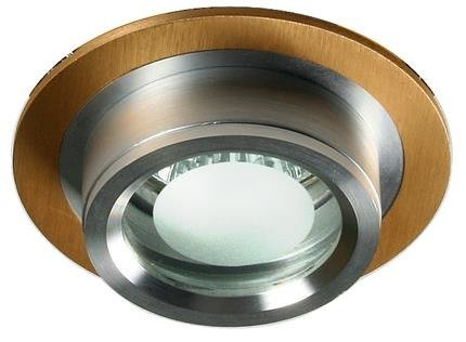 Oprawa stropowa aluminiowa okrągła złota SC-01 2210345