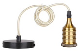 Lampe à fronde en métal noir/patiné E27 31-04895