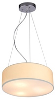 Lampa suspendata rotunda crem 40cm reglabila 3x40W Kyoto Candellux 31-67739