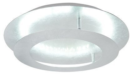 Silberne Plafond-Deckenleuchte 40 cm LED Merle 98-66176