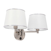 APLICA APERTE CANDELLUX IBIS 2xE14 22-00890 E14 SATIN