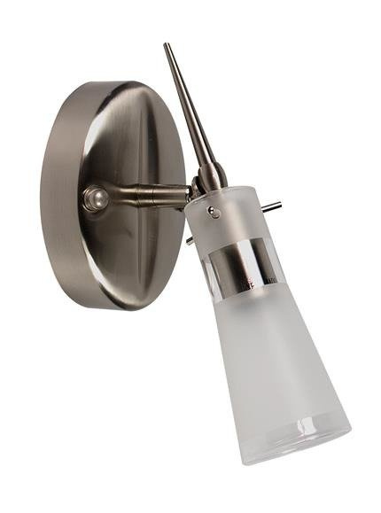 Applique murale en nickel satiné Tira 21-64434