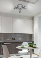 Ceiling lamp silver adjustable Picardo 98-44242