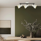 Black and white 3x40W adjustable wall ceiling lamp Zumba Candellux 93-72146