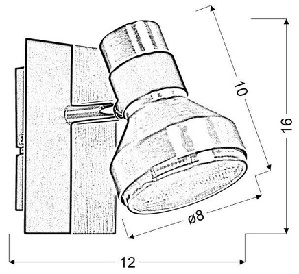WANDLAMPE WANDLAMPE CANDELLUX SORTHA 91-07479 ENERGIEEFFIZIENTE WANDLAMPE