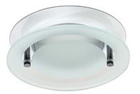 Runde weiße Deckenleuchte mit Glas OZS-08 2277501