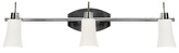 Plafonnier 93-85637 Bande Kroton 3xG9 nickel mat