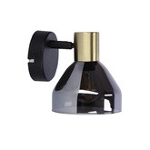 Goldglas-Wandleuchte 1xE14 Gregory 21-76724