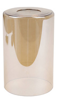 Brauner Glasschirm E27 für die Bistroleuchte 71-03652