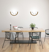 Halbdeckenleuchte aus Eichenholz Rustica 11-12760