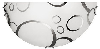 Plafonnier en verre E27 Doka 11-09203