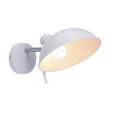 Wall lamp sconce 1X40W E14 white DURIO 21-51448