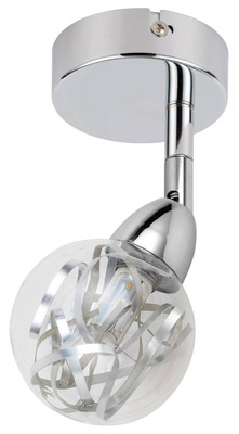 SMD-LED-Wandleuchte BOLO 91-67517 CHROM
