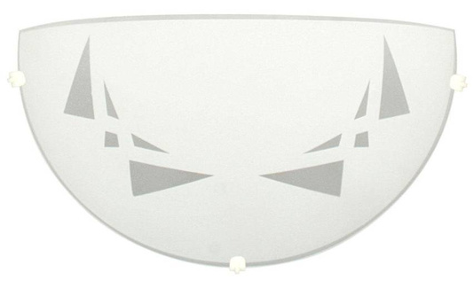 Plafonnier Candellux Trias 11-73726 Plafonnier 1/2 E27 Blanc