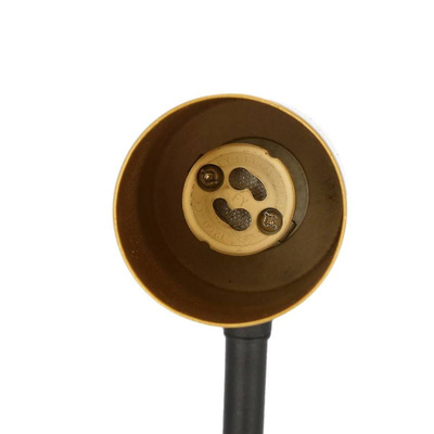 Wall lamp black and gold movable switch 1xGU10 Tina 21-76816