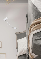 Kinkiet biały matowy regulowany obrotowy GU10 40W Milly Candellux 21-73907