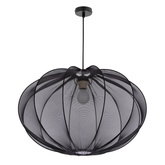 MELLOW lampă suspendată neagră 1x40W E27 abajur 60 sferă neagră 31-41982