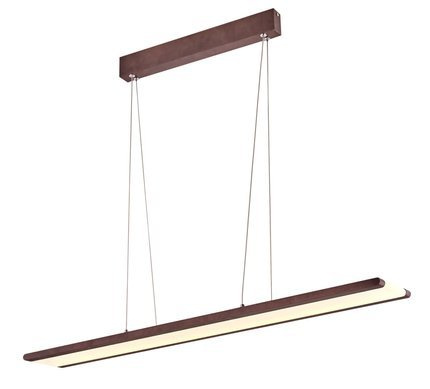 Lampe suspendue marron réglable LED 28W 4000K Coconut Apeti A0010-311