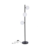 Lampadaire noir + or Kama 53-01238
