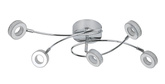 LED-Deckenleuchte 5x5W VINOLA 98-66039 CHROM 3000K