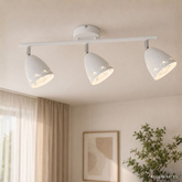 Bandă aplic 3xE14 70cm alb mat COTY 93-67142