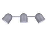 Wandleuchte Candellux Azuro 93-63229 Streifen E27 grau matt