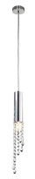 Warm chrome LED ceiling lamp + GU10 Duero 31-25241