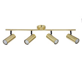 Applique murale/plafonnier en laiton 4x15W Colly 94-01740