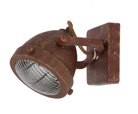 Wall lamp sconce 1xGU10 rusty FRODO 91-71064