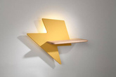 5W LED wall lamp for a child yellow lightning Lightning Candellux 21-75604