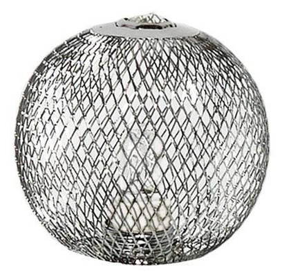 Metal openwork chrome G9 80mm lampshade for Novel Candellux 71-11862 lamps