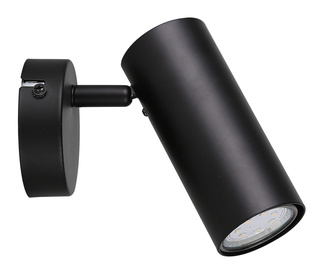 Black moving spotlight 1xGU10 spot Colly 91-01658