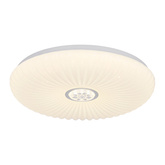 Montana Deckenleuchte weiß + Goldplafond 24 W LED 40 cm weißer Schirm