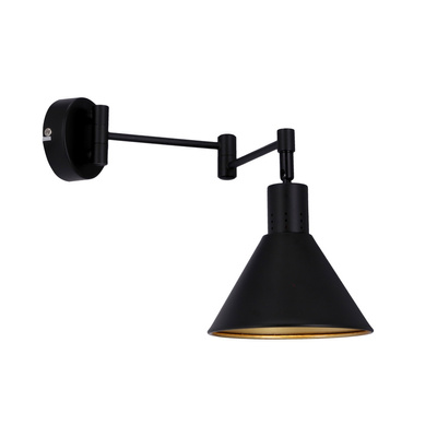 Black adjustable wall lamp 1xE14 Copenhagen 21-75444