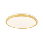 LED ceiling lamp white + wooden 24W 4000K Gandava lamp Candellux 14-75253