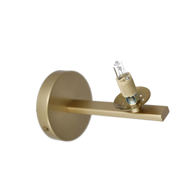 White brass wall lamp 1xG9 20cm Kama 21-73419