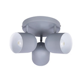 Deckenleuchte 3xE27 grau 32cm AZURO 98-63236