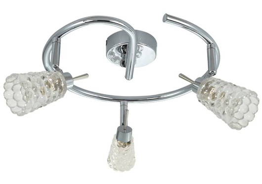Plafonnier Candellux 98-03737 Bachus spirale 3X40W G9 chrome